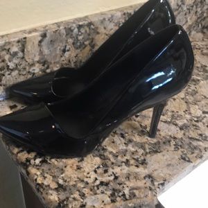 ALDO black genuine leather pumps